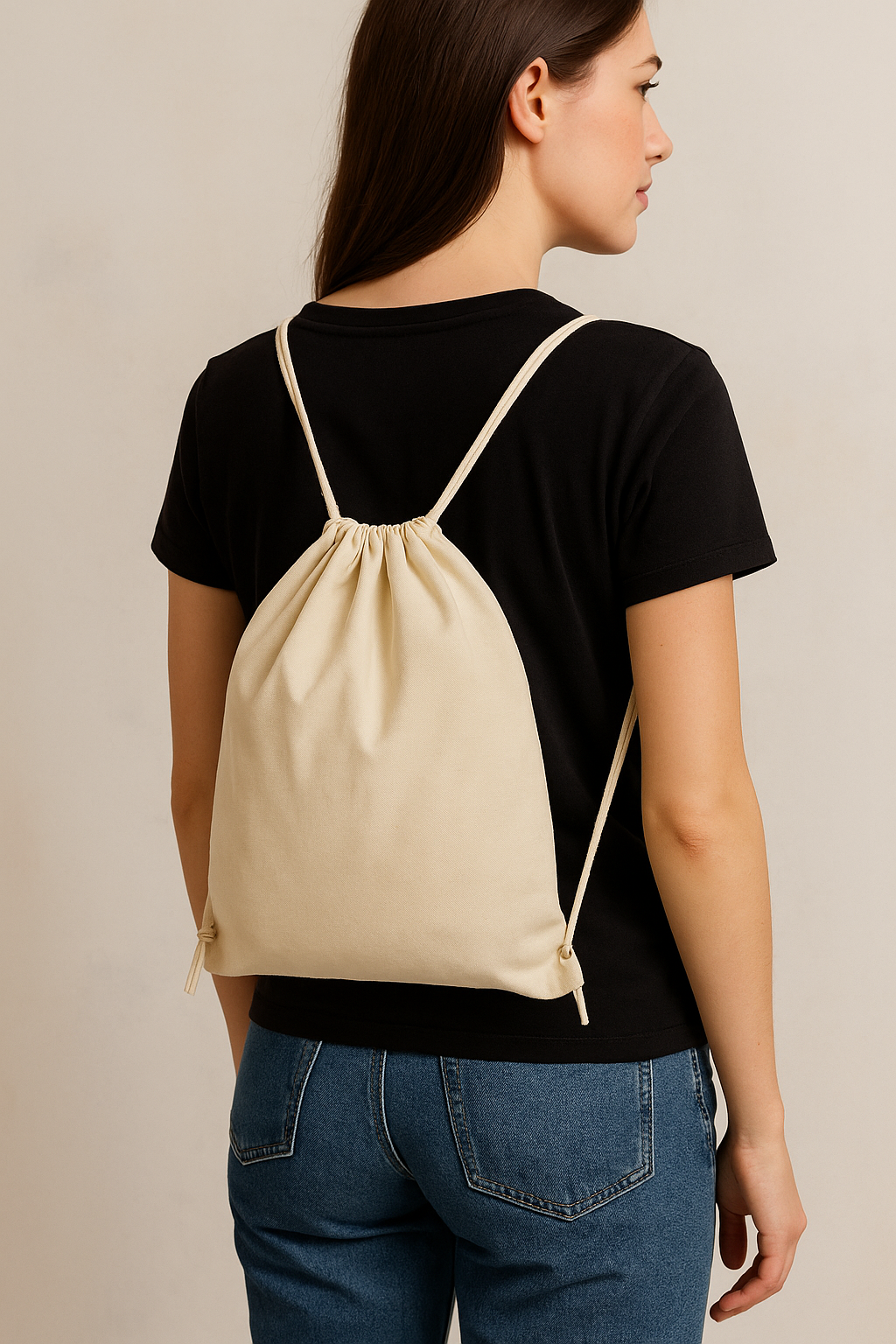 תיק שרוך קנבס איכותי - אורי