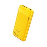 מטען נייד 10,000 mAh תצוגת LED - וולטאג' צהוב