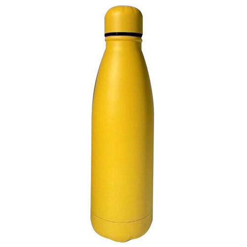 בקבוק 500 מ"ל - שומר חום קור צהוב