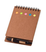 מחברת ספירלה אקולוגית A6 כריכה קשה עם עט סגור