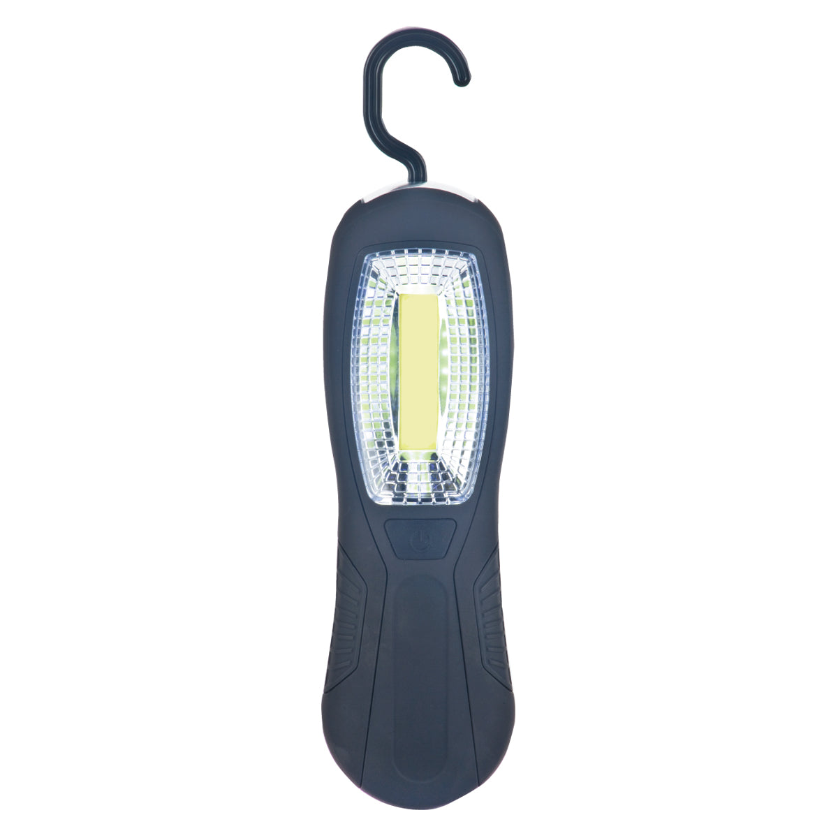 פנס אלומיניום עם תאורת COB בעל וו לתלייה שחור