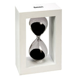 שעון חול מסגרת עץ בעיצוב מודרני 5 דקות