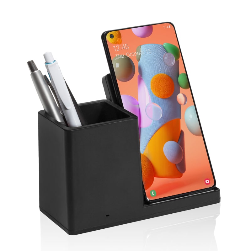 מעמד שולחני עם משטח הטענה אלחוטי