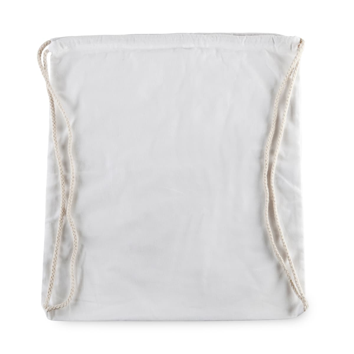 תיק שרוכים מקנווס לבן