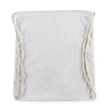 תיק שרוכים מקנווס לבן