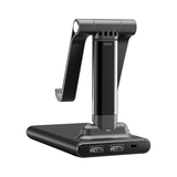 מעמד לטלפון נייד עם סוללה נטענת