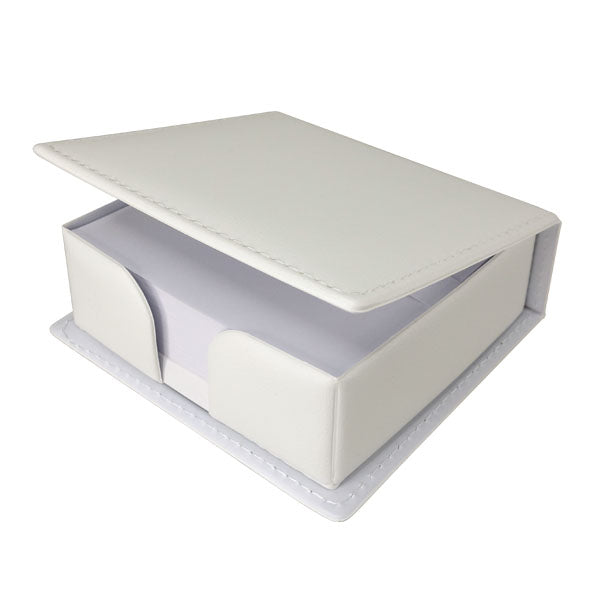 מעמד ממו דמוי עור לבן