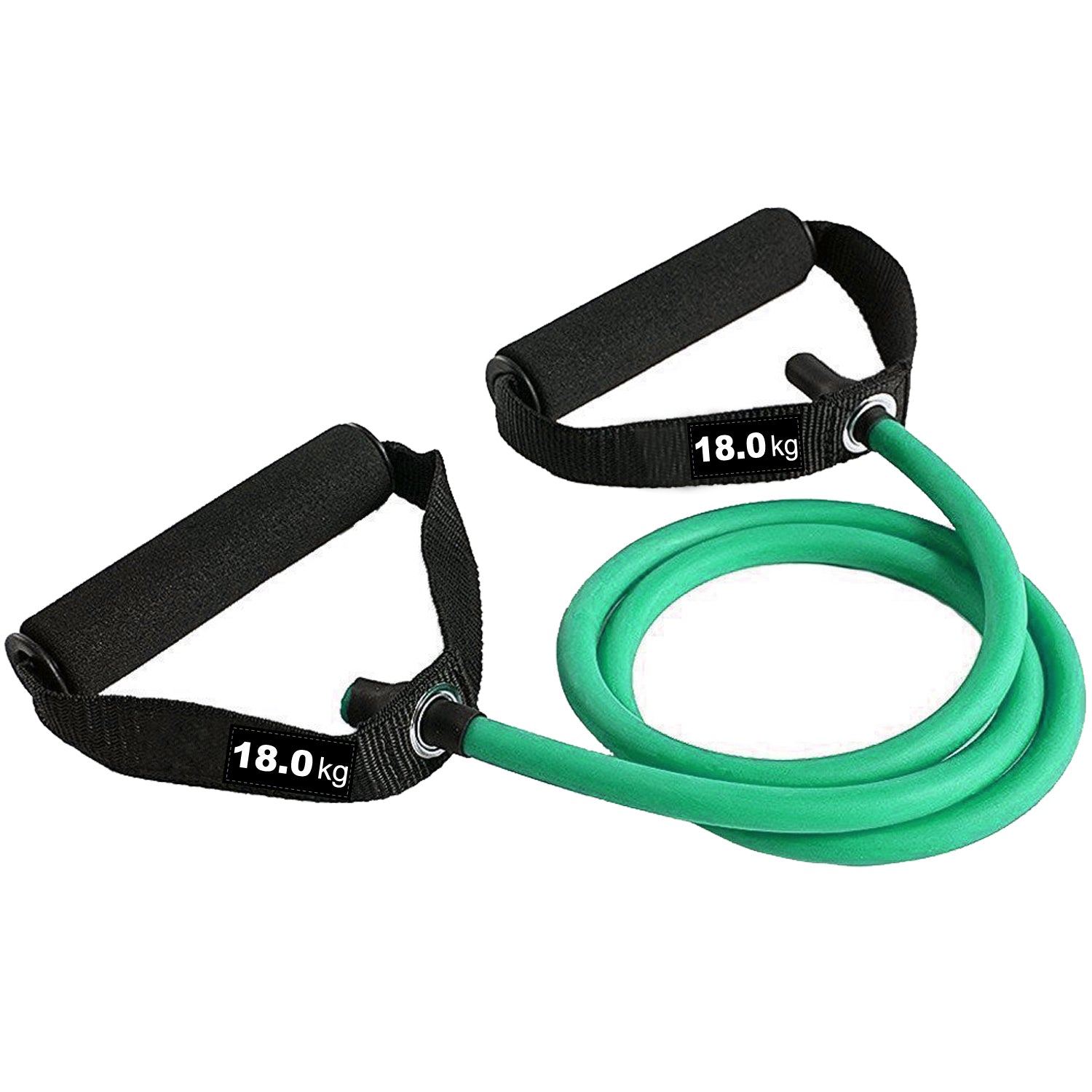 גומיית כושר עם ידיות מרופדות