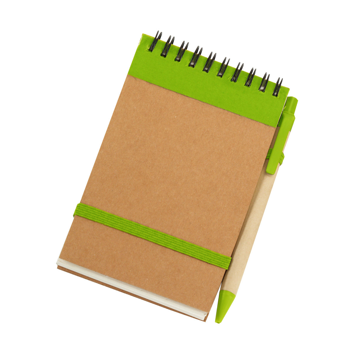 פנקס אישי עם עט מקרטון ממוחזר