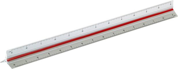 סרגל אדריכלים ממתכת 30 ס”מ