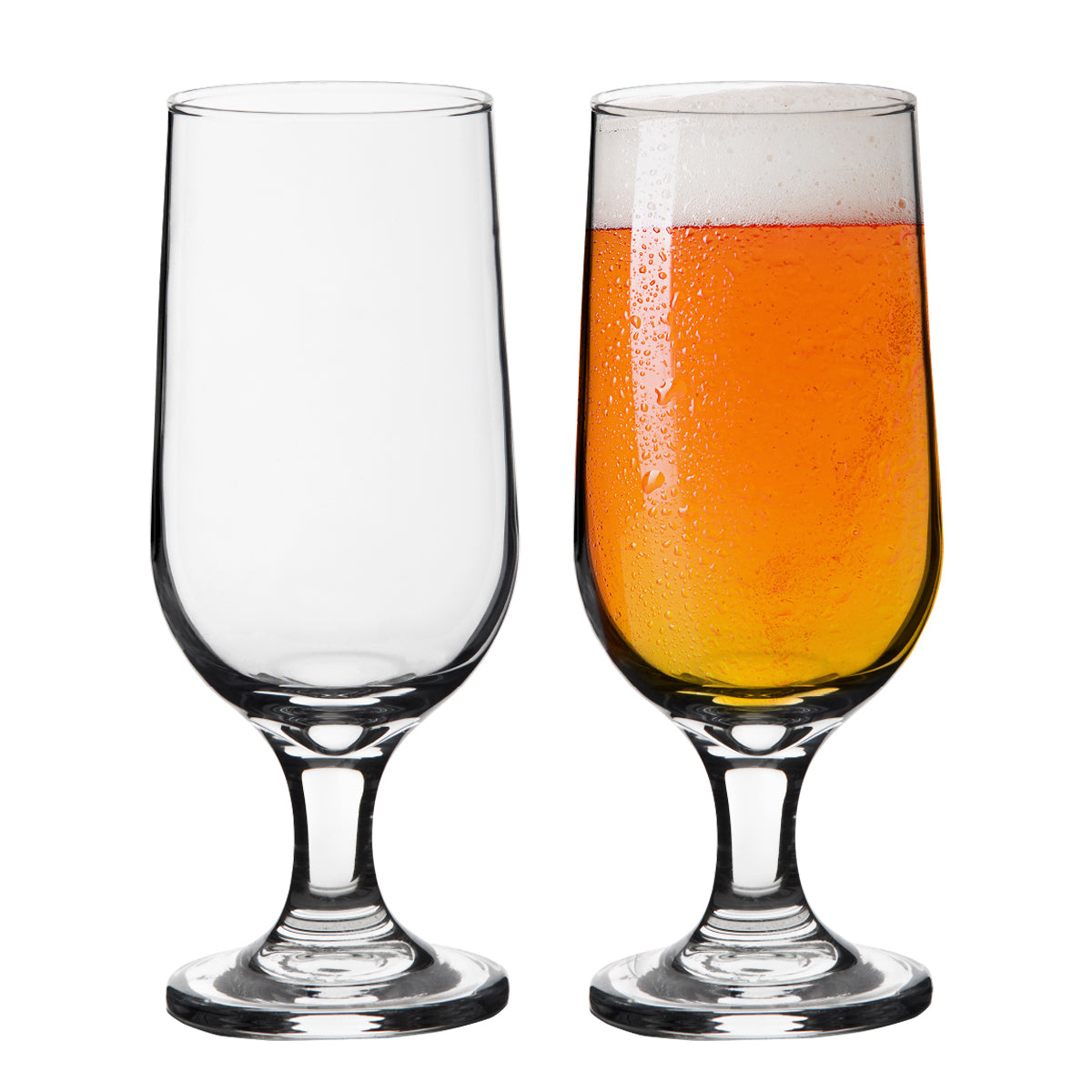 כוס בירה עם רגל