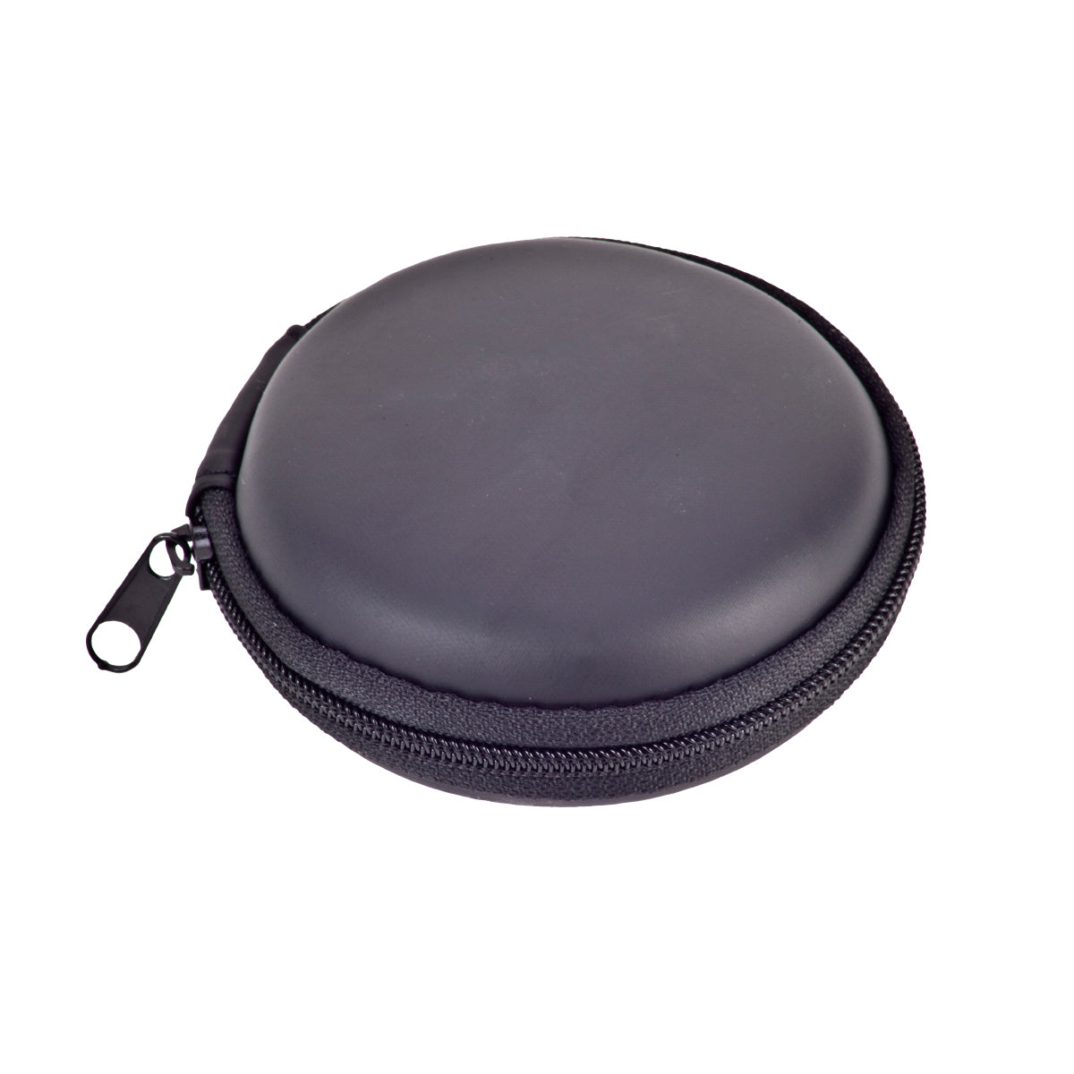 אוזניות בנרתיק קשיח שחור