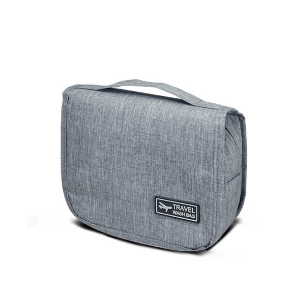 תיק כלי רחצה אפור