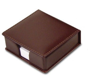 קוביית ממו דמוי עור