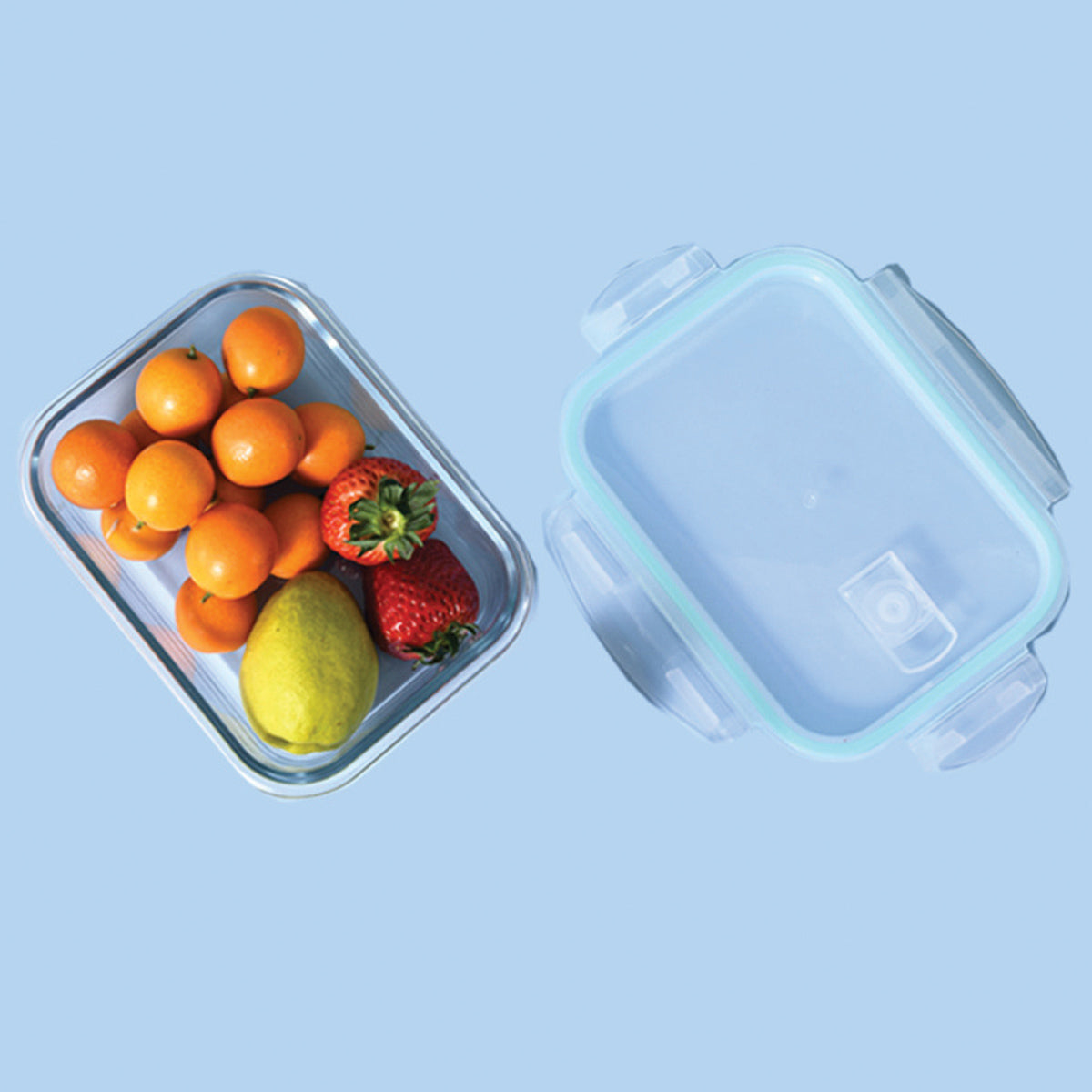 קופסת זכוכית מתאימה לחימום במיקרו