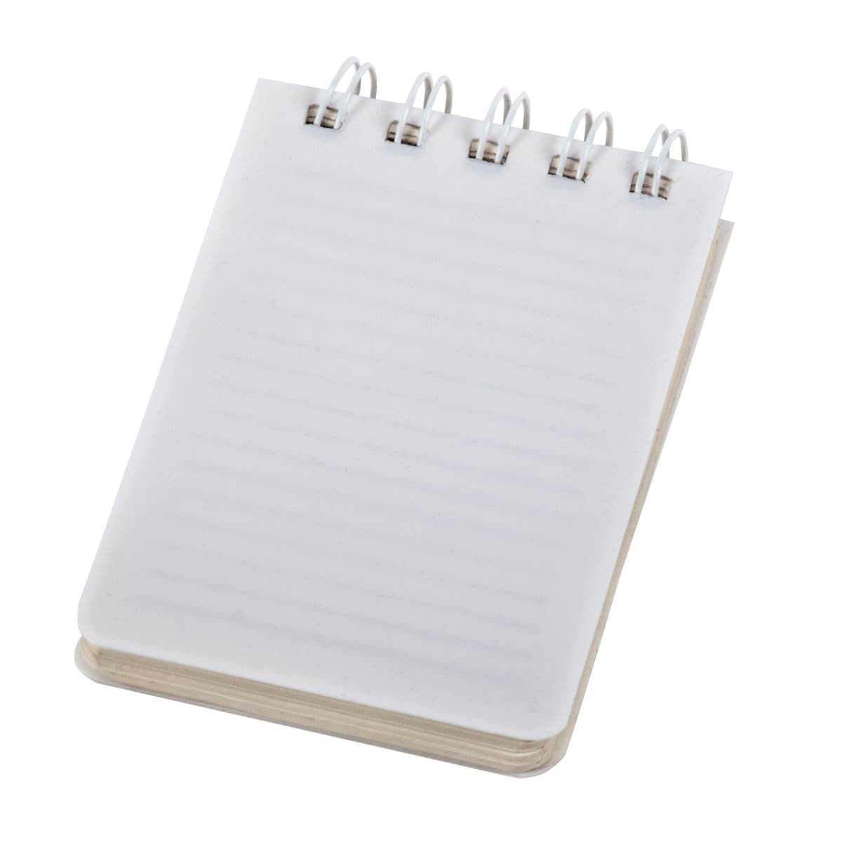 פנקס לרשימות ספירלה A7 עם כריכה קשה