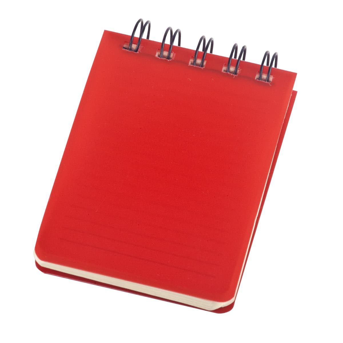 פנקס לרשימות ספירלה A7 עם כריכה קשה