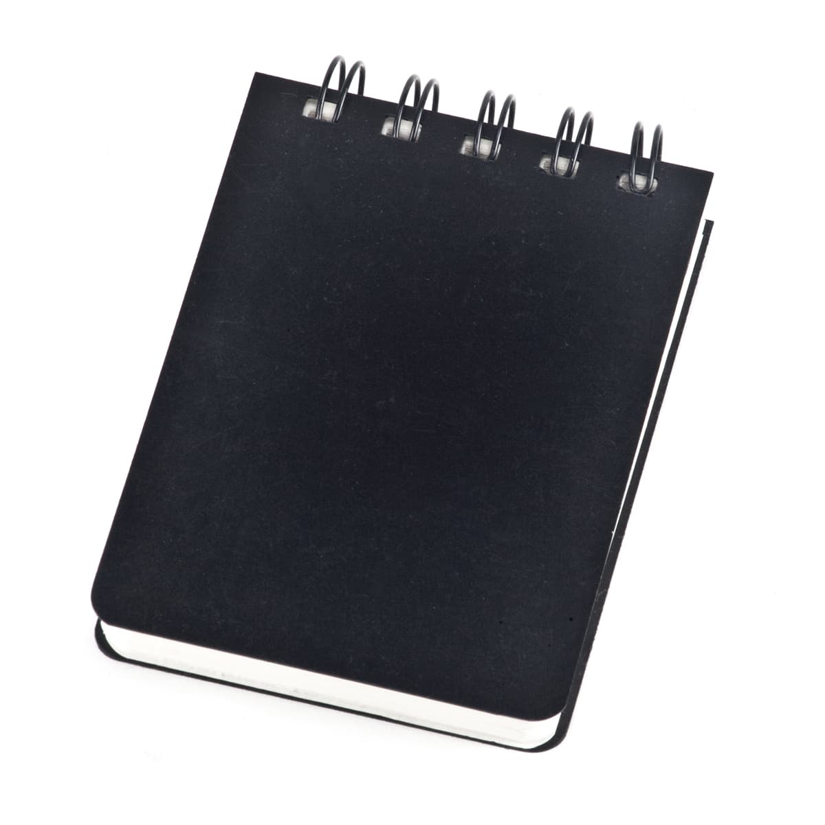 פנקס לרשימות ספירלה A7 עם כריכה קשה