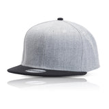 כובע מצחיה ישרה בד מלאנז