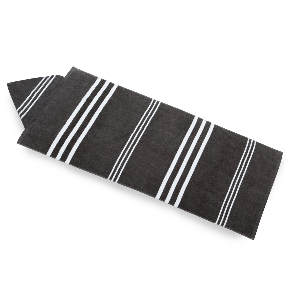 מגבת חוף עם קפוצ’ון וכיסוי מושב