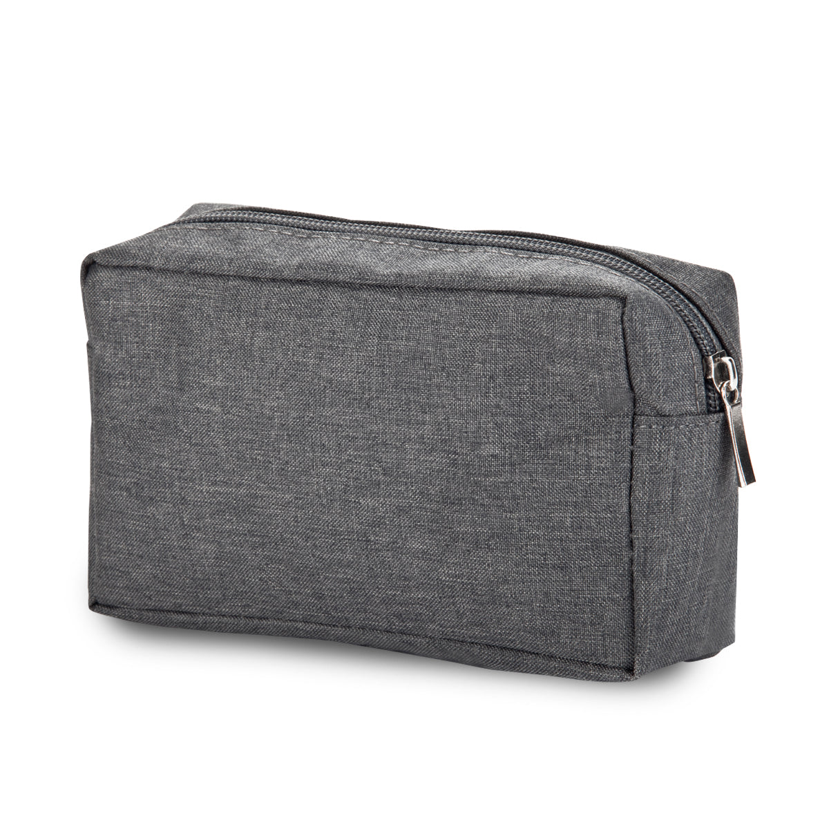 תיק איפור אפור