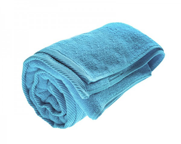 מגבת גוף כחולה