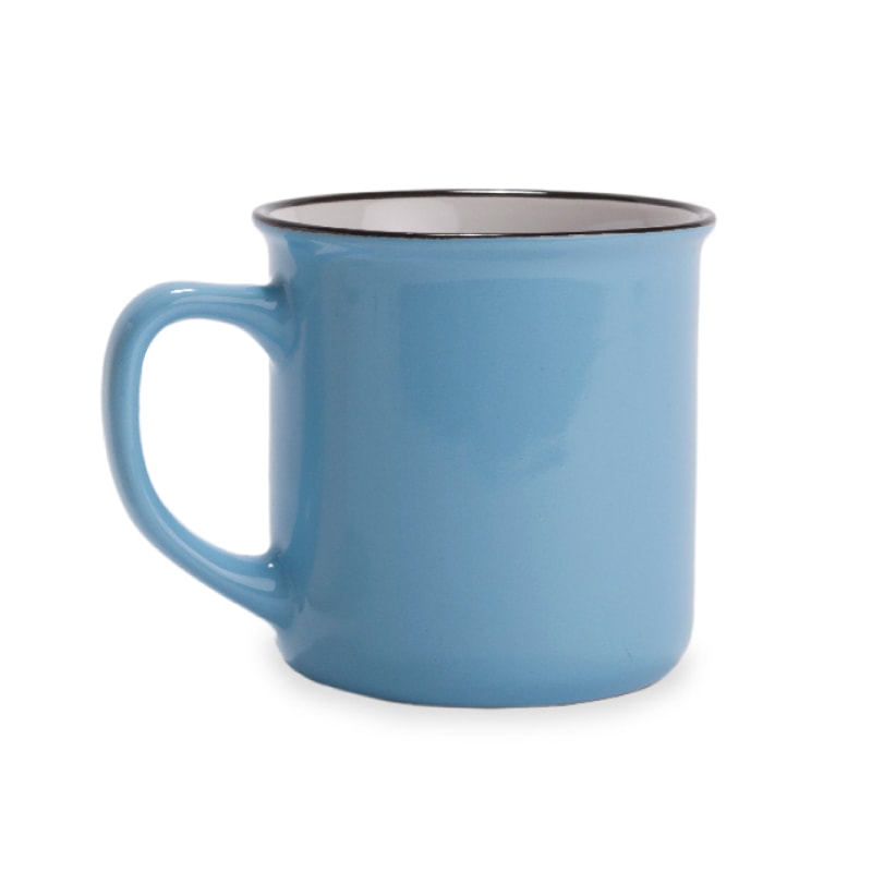 ספל שתייה כחול