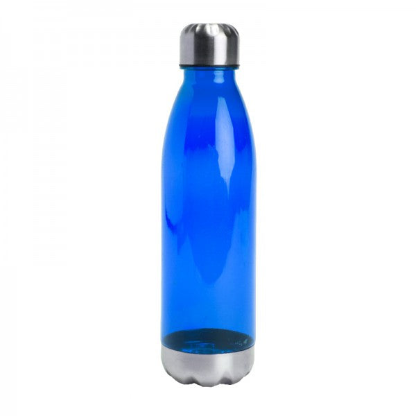 בקבוק שקוף כחול