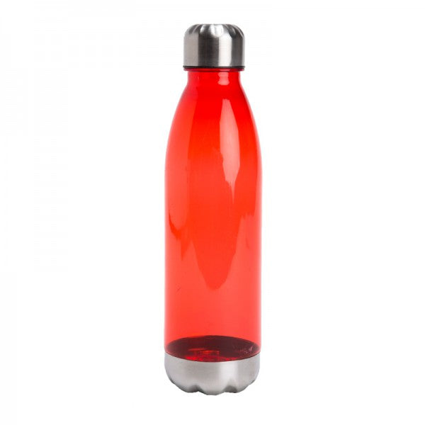 בקבוק שתייה שקוף  אדום